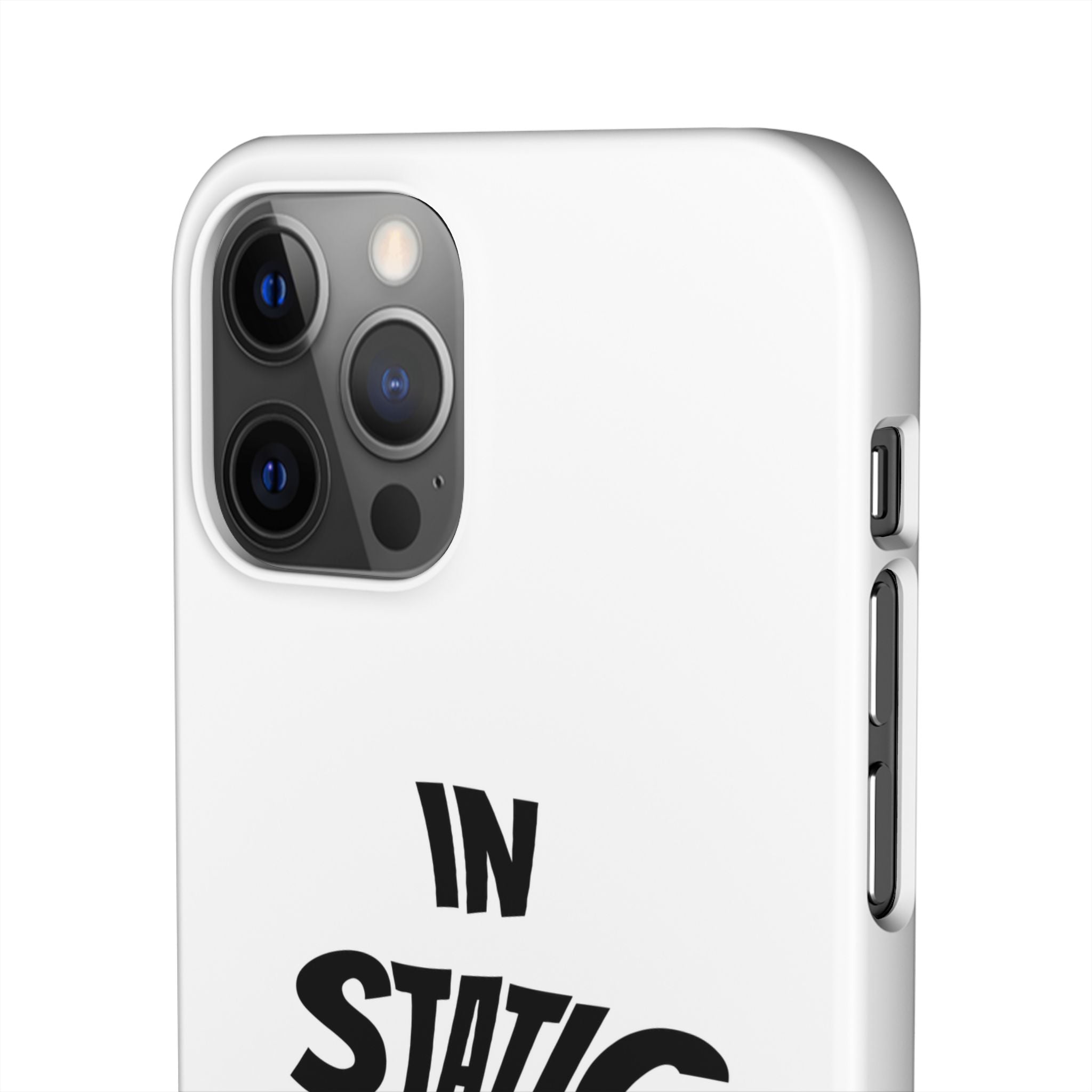 Phone Case — "In Static We Trust"