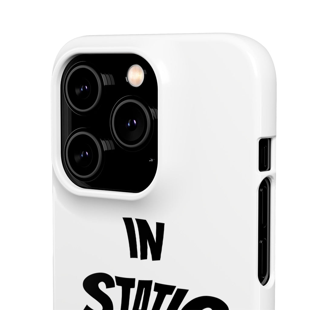 Phone Case — "In Static We Trust"
