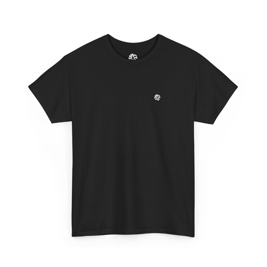 „IN STATIC WE TRUST“ BLACK Basic T-Shirt