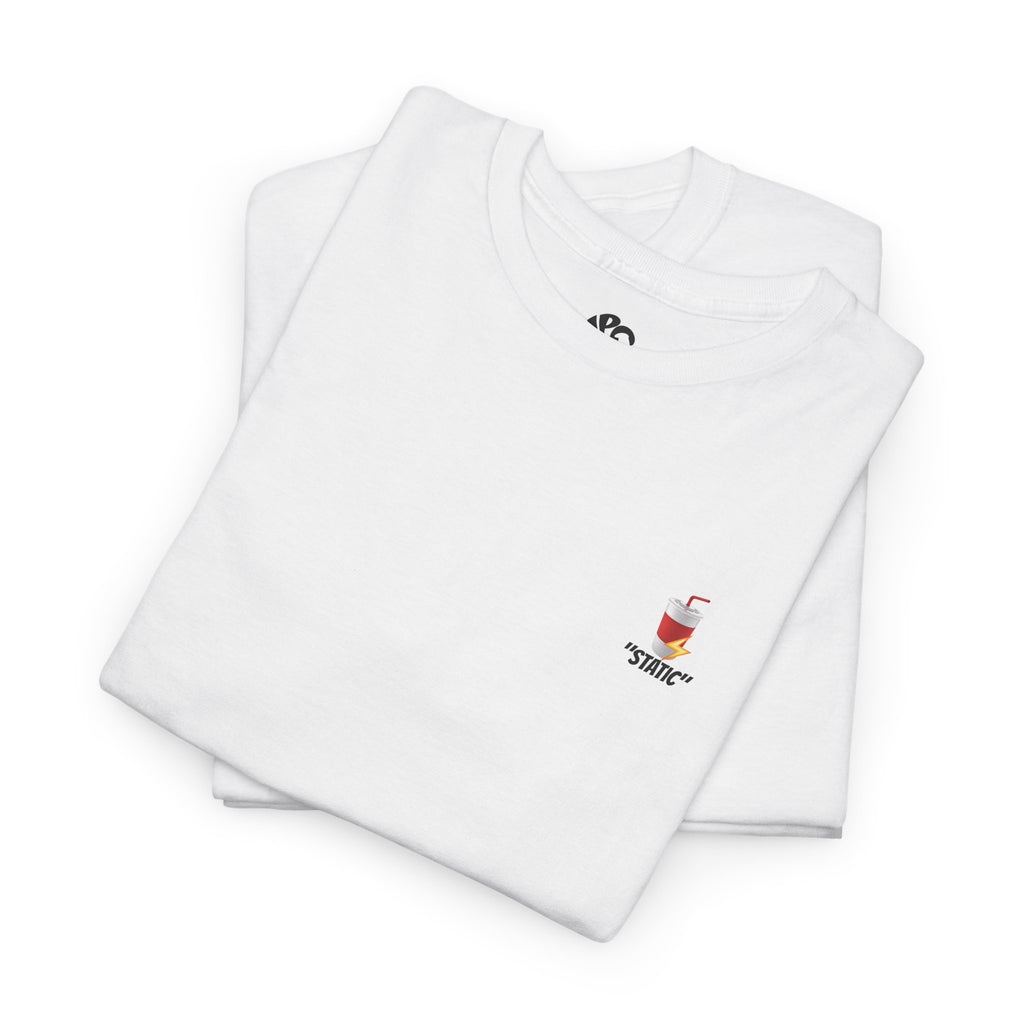 Becher "STATIC" WHITE Basic T-Shirt