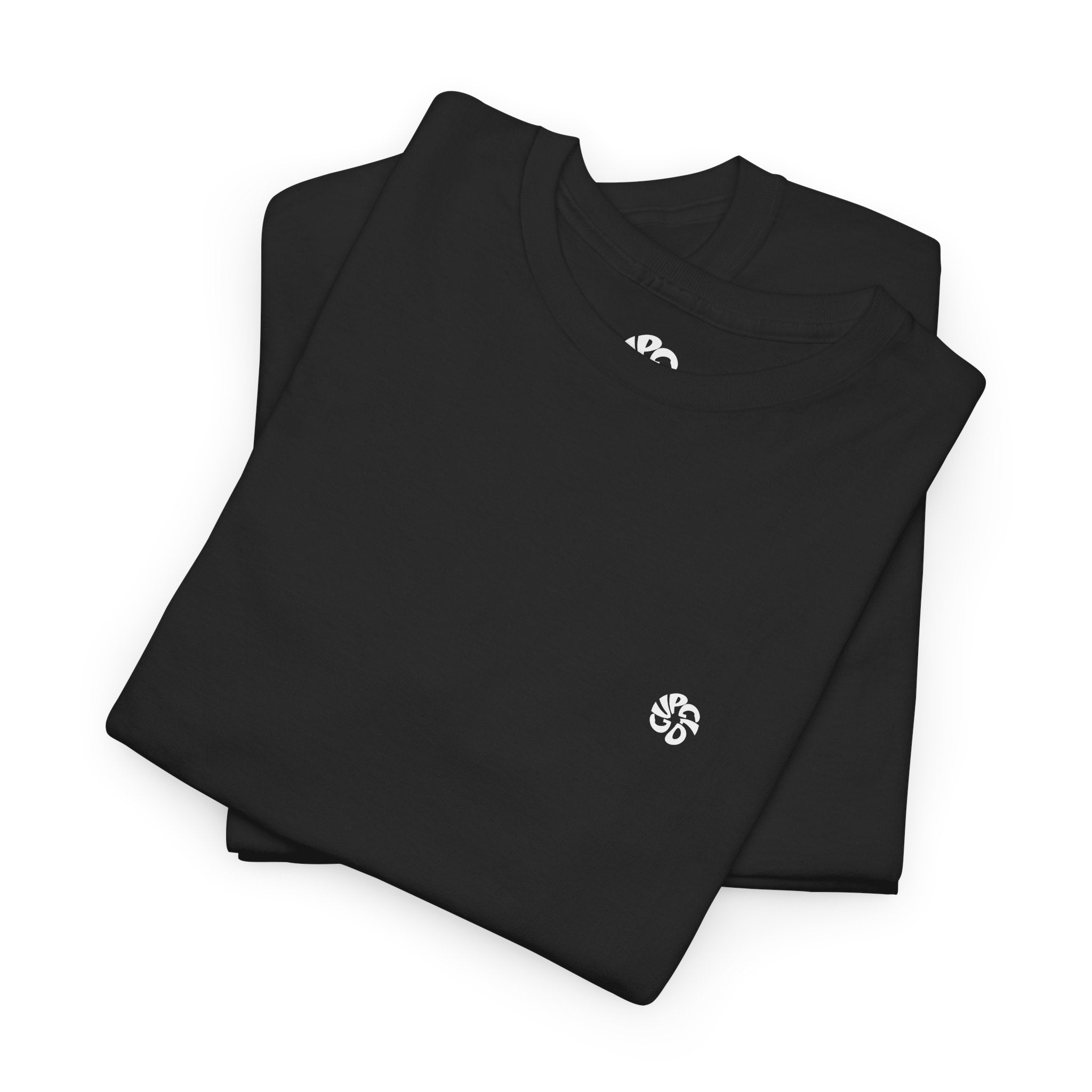 „IN STATIC WE TRUST“ BLACK Basic T-Shirt