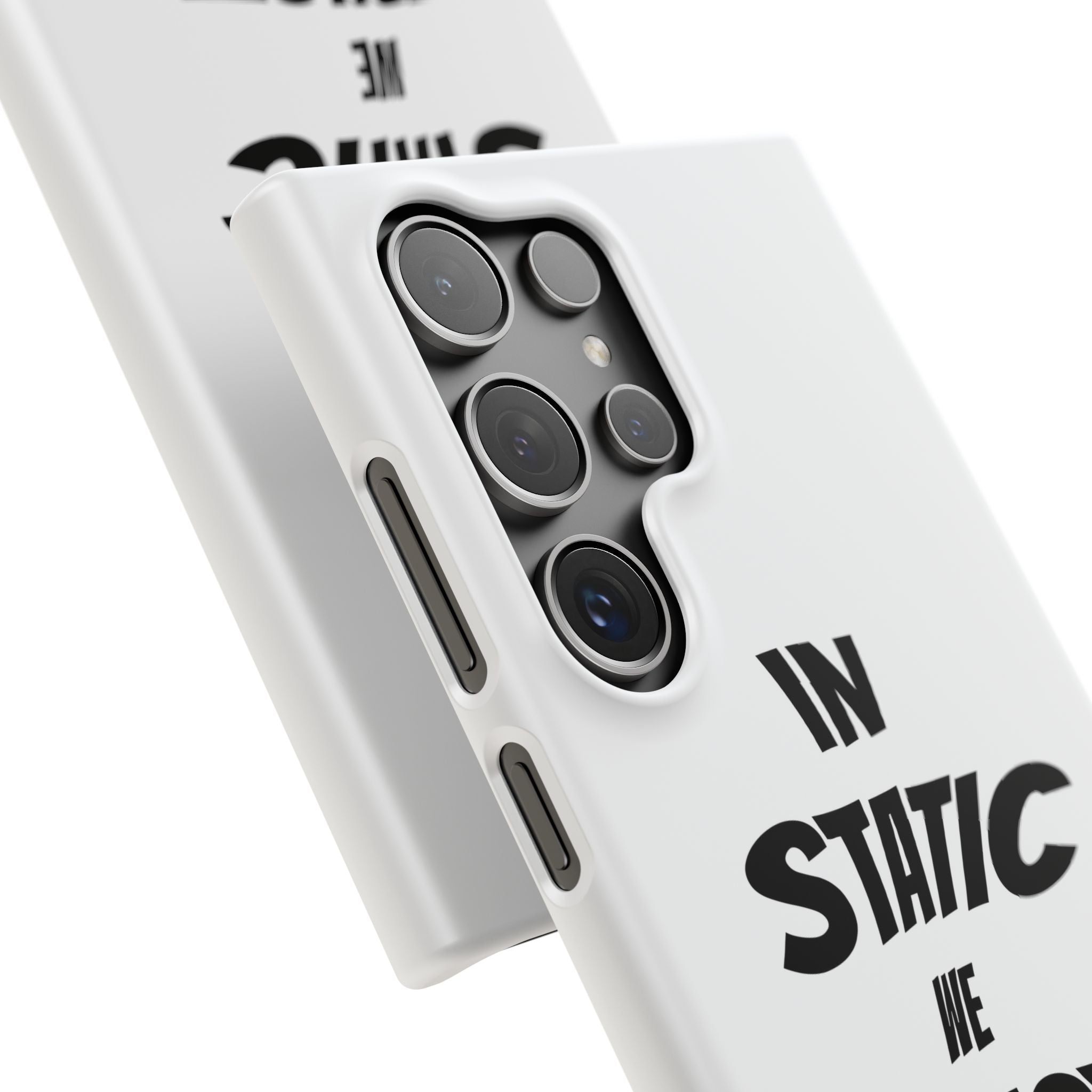 Phone Case — "In Static We Trust"