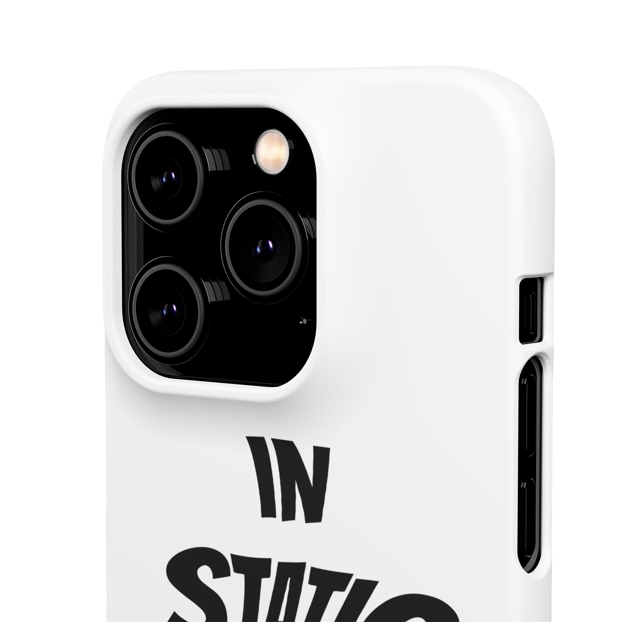 Phone Case — "In Static We Trust"