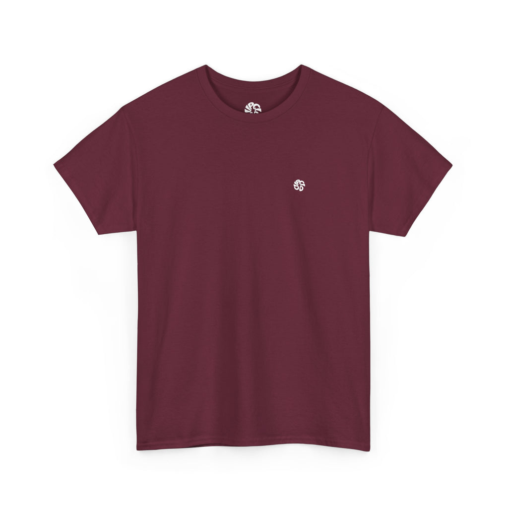 "IN STATIC WE TRUST" Red Basic T-Shirt