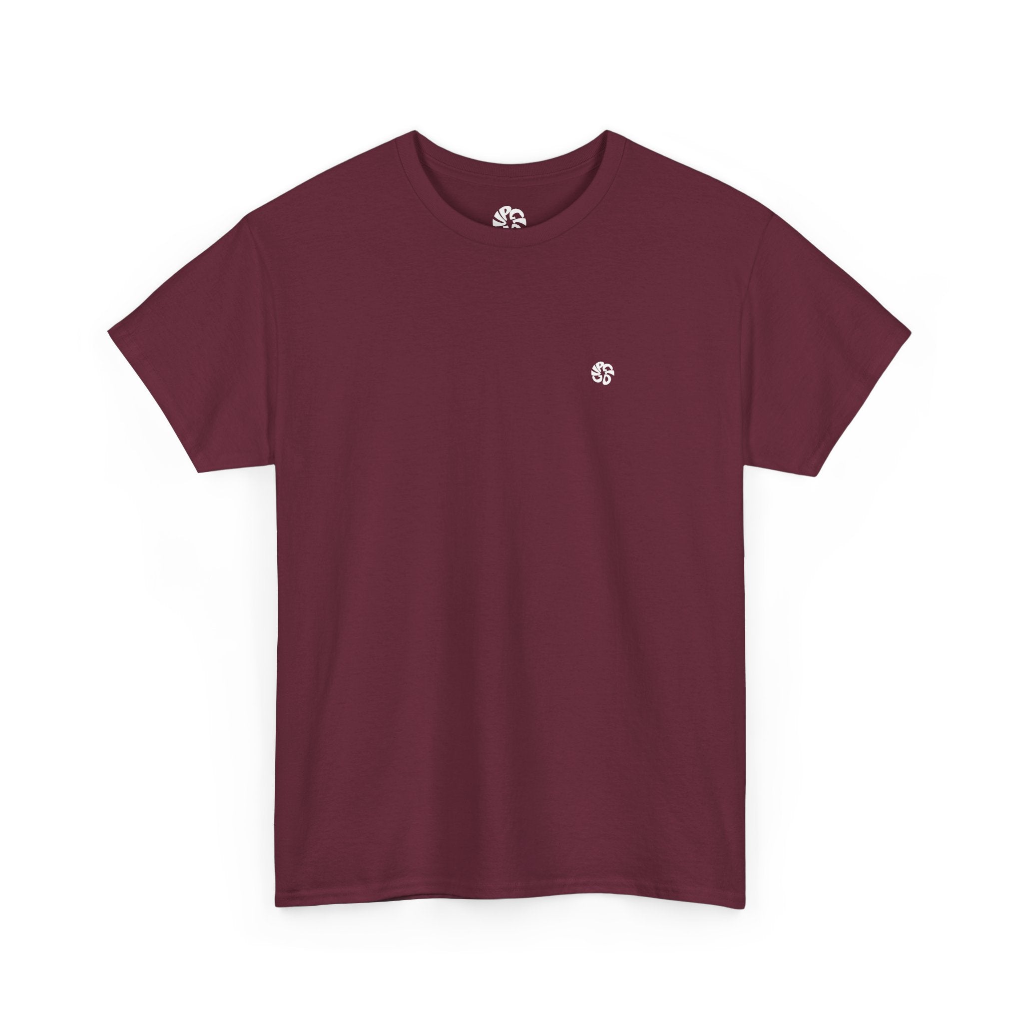 "IN STATIC WE TRUST" Red Basic T-Shirt