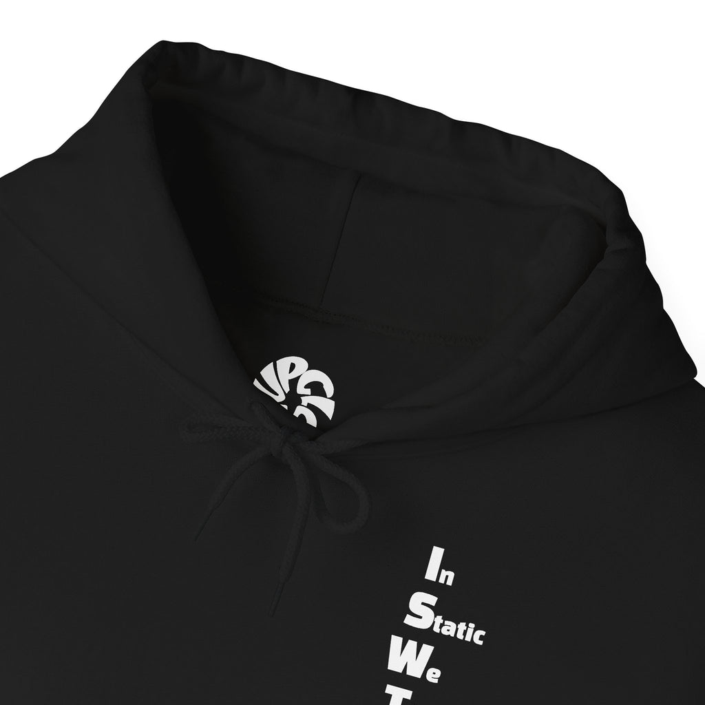 "ISWT" BLACK Basic Hoodie