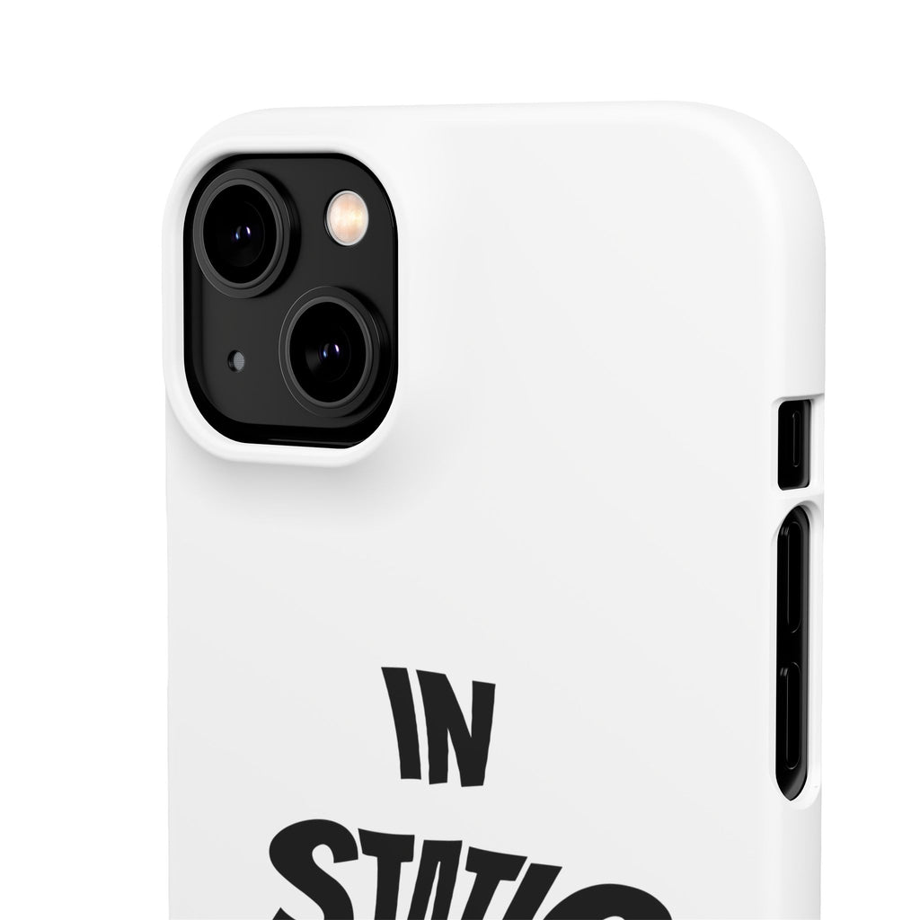 Phone Case — "In Static We Trust"