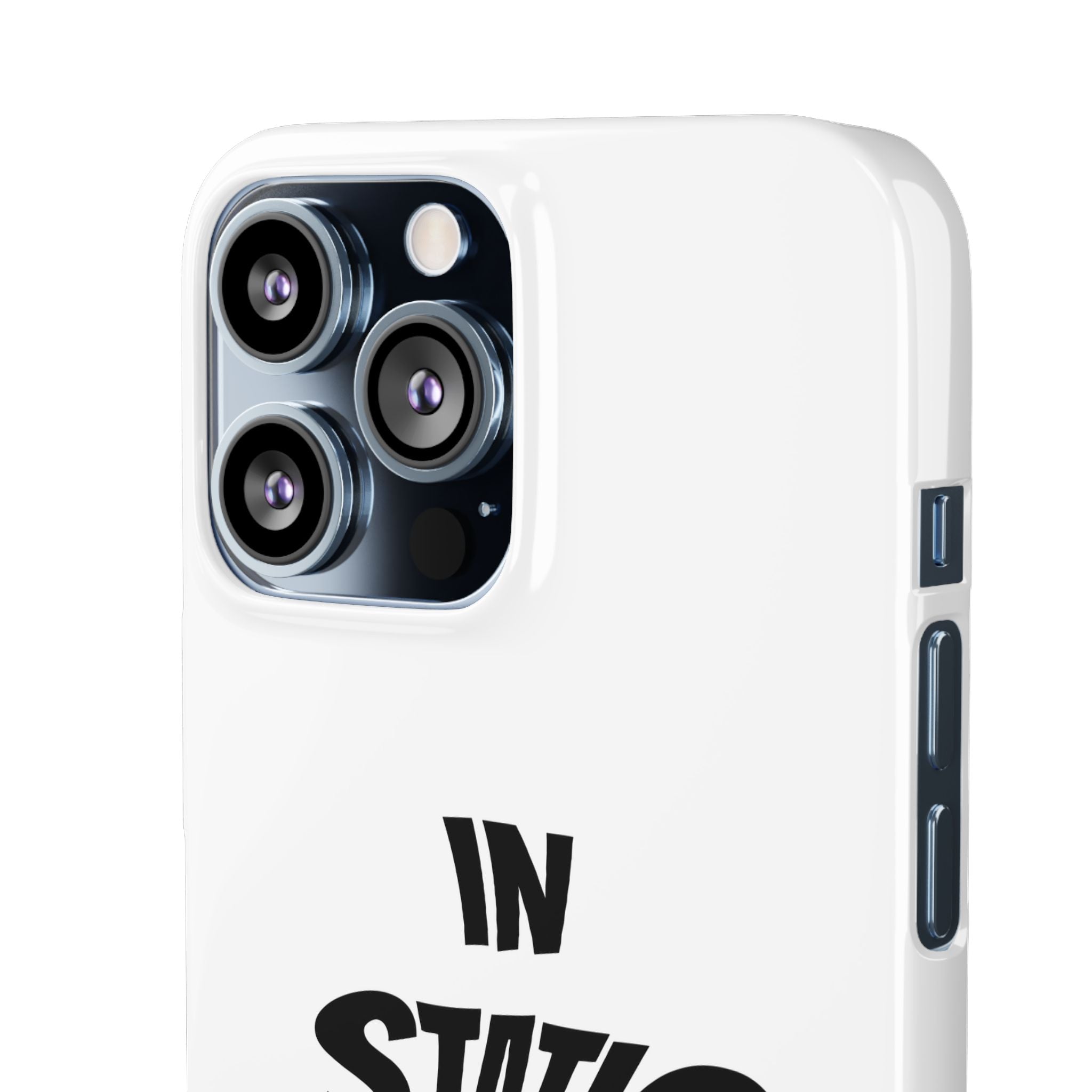 Phone Case — "In Static We Trust"