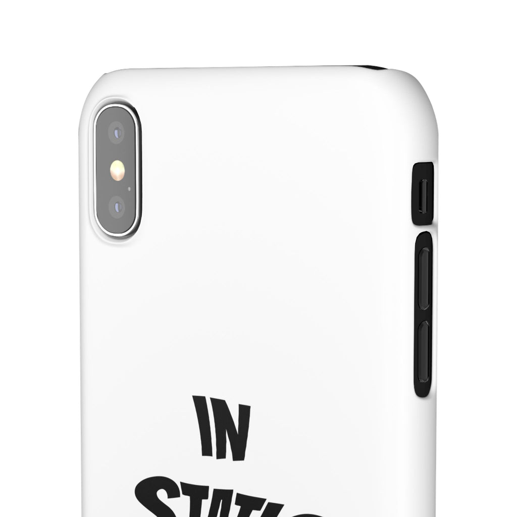 Phone Case — "In Static We Trust"