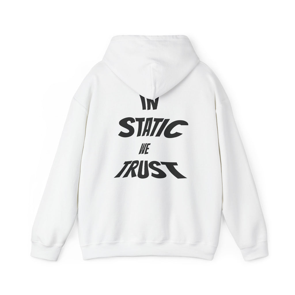 „In Static We Trust“ Basic Hoodie