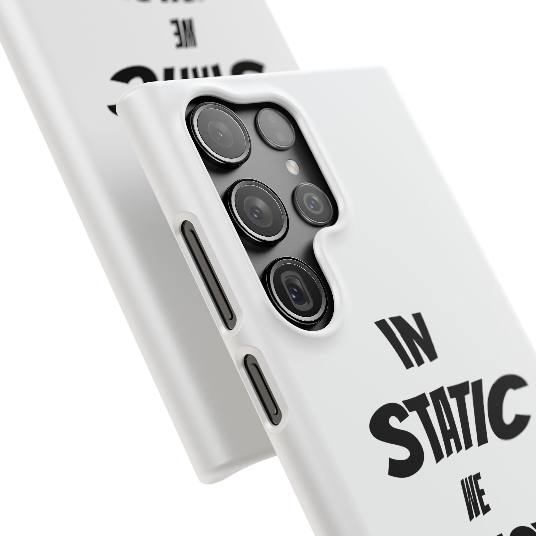 Phone Case — "In Static We Trust"