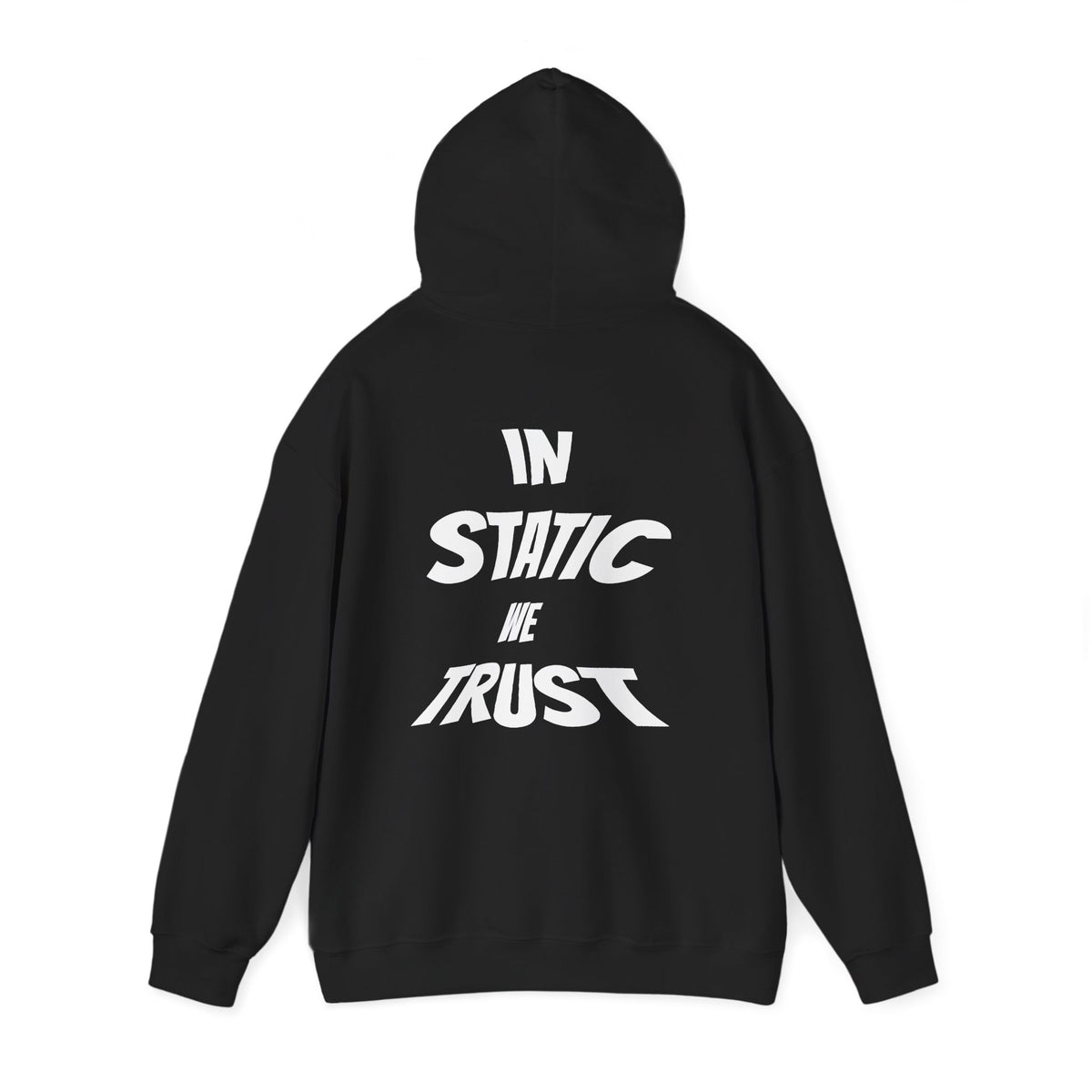 "ISWT" BLACK Basic Hoodie