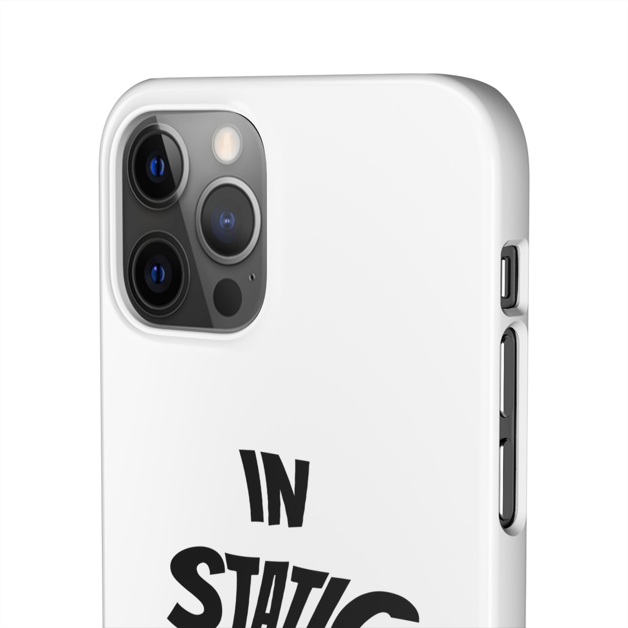Phone Case — "In Static We Trust"