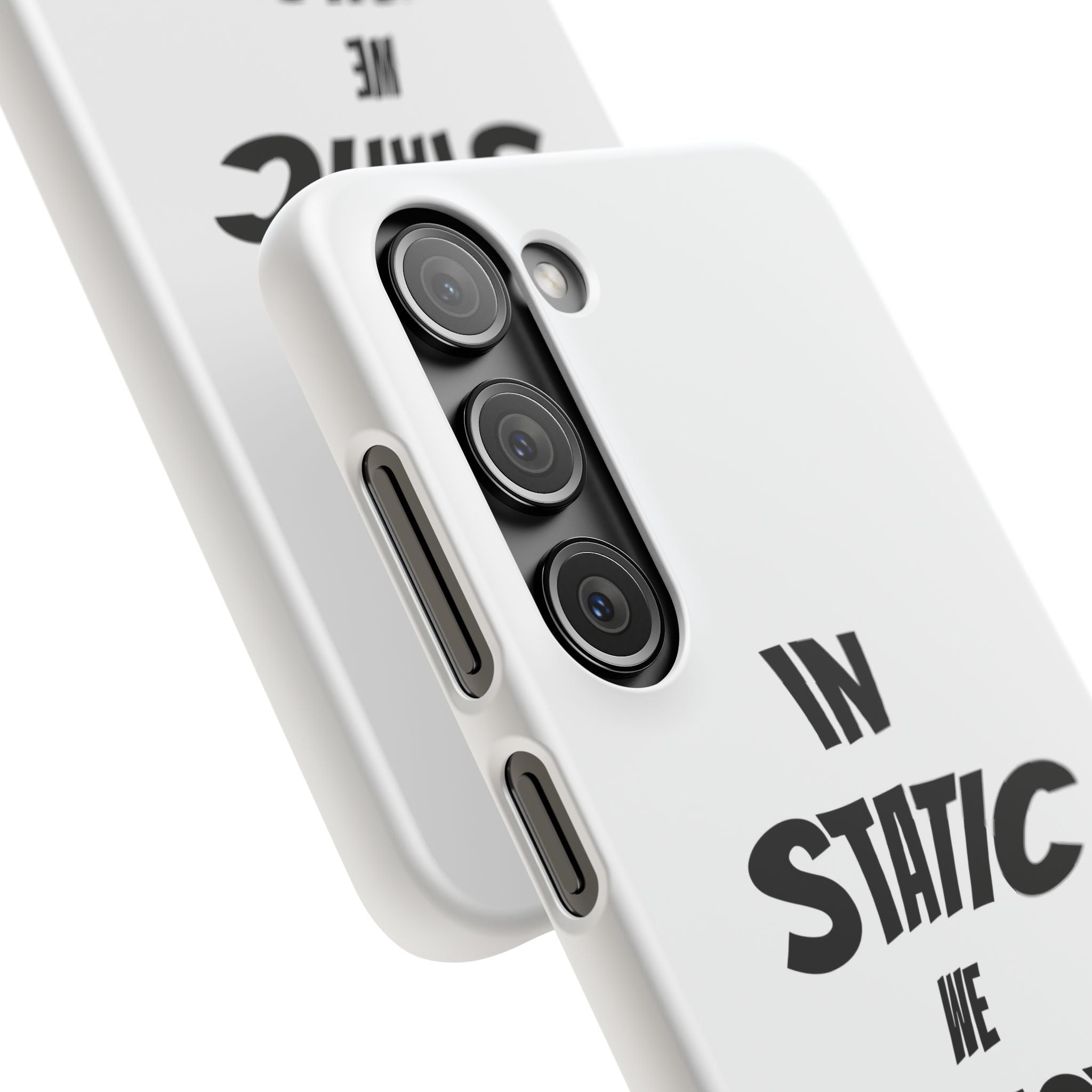 Phone Case — "In Static We Trust"